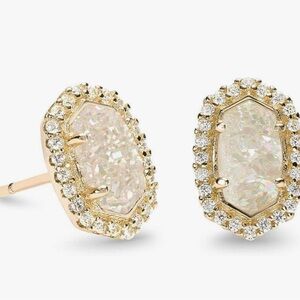 Kendra Scott Cade Small Stud Irridescent Drusy